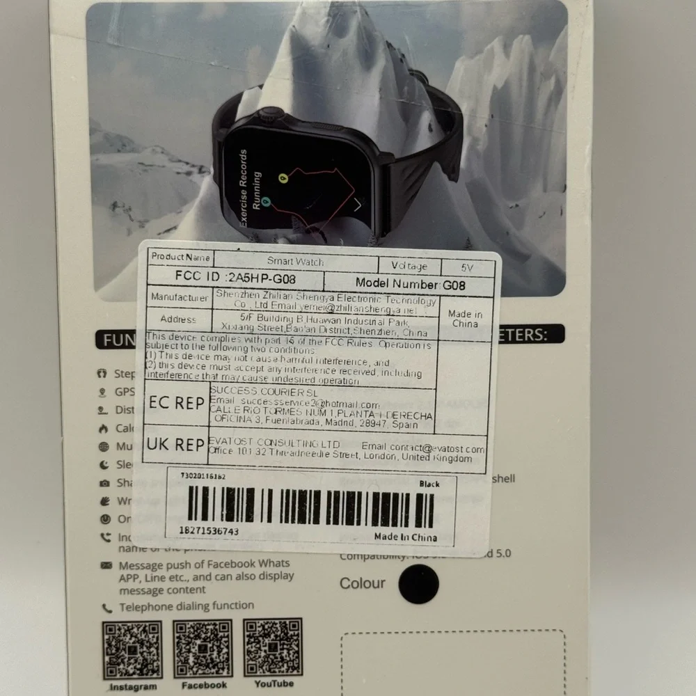PEJE G08 Smart Watch